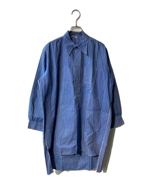 USED（ユーズド）USED (ユーズド) グランパシャツ ブルー サイズ:38の古着・服飾アイテム