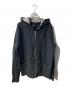 stussy（ステューシー）の古着「エルボーパッチジップパーカー」｜ブラック