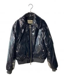 BEAMS FUTURE ARCHIVE（ビームスフューチャーアーカイブ）の古着「MILITARY BOA BLOUSON」｜ブラック