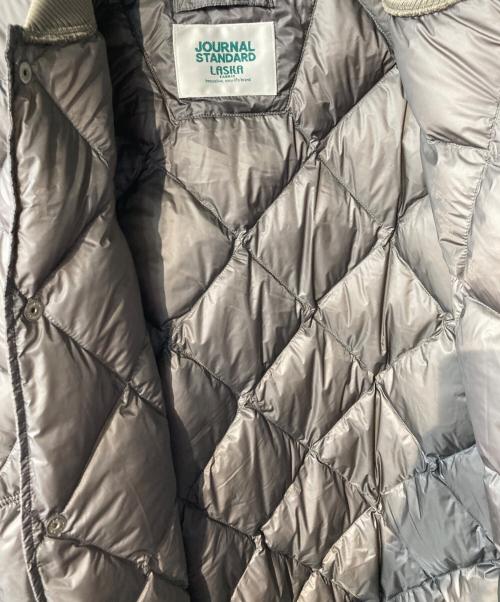 JOURNAL STANDARD（ジャーナルスタンダード）JOURNAL STANDARD (ジャーナルスタンダード) LASKA RETRO/ラスカレトロキルトダウンジャケット グレー サイズ:Sの古着・服飾アイテム