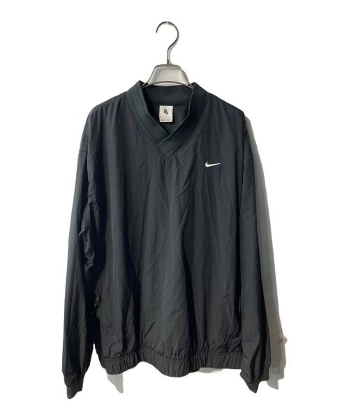 NIKE（ナイキ）NIKE (ナイキ) SOLO SWOOSH WINDSHIRT/ソロ スウッシュ ウィンド L/S シャツ ブラック サイズ:Mの古着・服飾アイテム