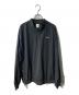 NIKE（ナイキ）の古着「SOLO SWOOSH WINDSHIRT/ソロ スウッシュ ウィンド L/S シャツ」｜ブラック