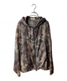 NOS COULEURS（ノ クールール）の古着「NYLON SHELL JACKET CAMO」｜ブラウン