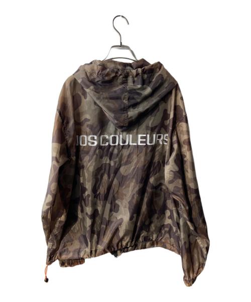 NOS COULEURS（ノ クールール）NOS COULEURS (ノ クールール) NYLON SHELL JACKET CAMO ブラウン サイズ:ｻｲｽﾞ表記なしの古着・服飾アイテム