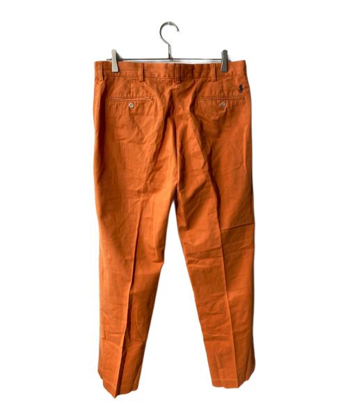 POLO RALPH LAUREN（ポロ・ラルフローレン）POLO RALPH LAUREN (ポロ・ラルフローレン) THE PRESTON PANT チノパン オレンジ サイズ:34/32 未使用品の古着・服飾アイテム
