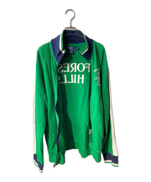 POLO RALPH LAUREN（ポロ・ラルフローレン）POLO RALPH LAUREN (ポロ・ラルフローレン) FOREST HILLSトラックジャケット グリーン サイズ:XLの古着・服飾アイテム