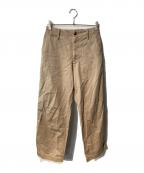 AURALEEオーラリー）の古着「WASHED FINX CHINO PANTS」｜ベージュ