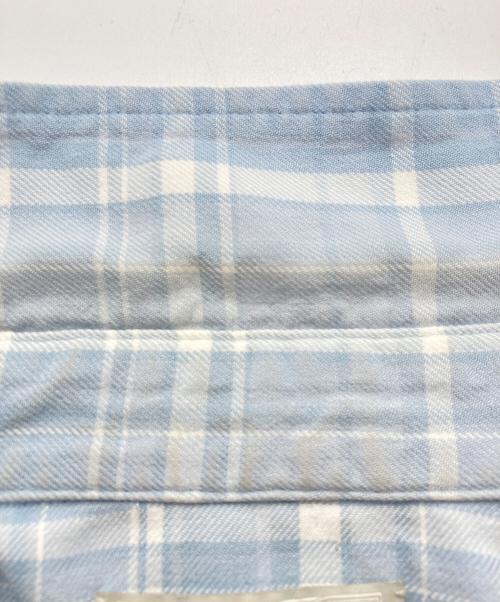 KITH（キス）KITH (キス) PATCHWORK JAYDIN SHIRT ブルー サイズ:Lの古着・服飾アイテム
