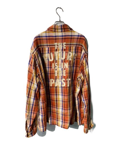 HUMAN MADE（ヒューマンメイド）HUMAN MADE (ヒューマンメイド) 25AW CHECK SHIRT チェックシャツ ブラウン サイズ:XXLの古着・服飾アイテム