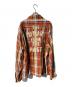 HUMAN MADE (ヒューマンメイド) 25AW CHECK SHIRT チェックシャツ ブラウン サイズ:XXL：25000円