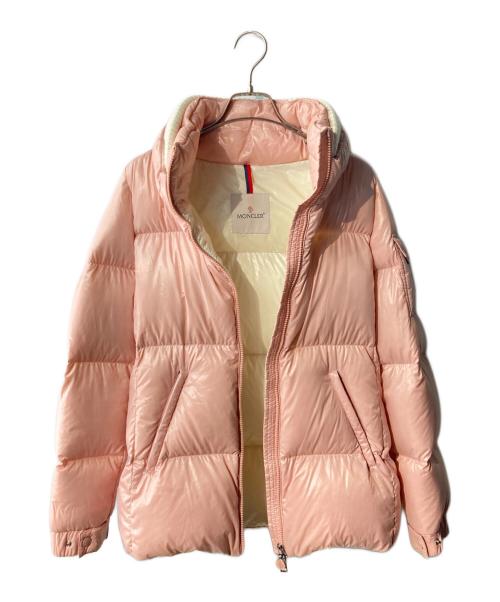 MONCLER（モンクレール）MONCLER (モンクレール) Vistule ニット切替ダウンジャケット ピンク サイズ:1の古着・服飾アイテム