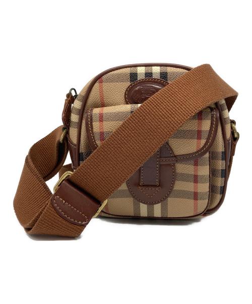 Burberry's（バーバリーズ）Burberry's (バーバリーズ) ノバチェックショルダーポーチ ベージュの古着・服飾アイテム