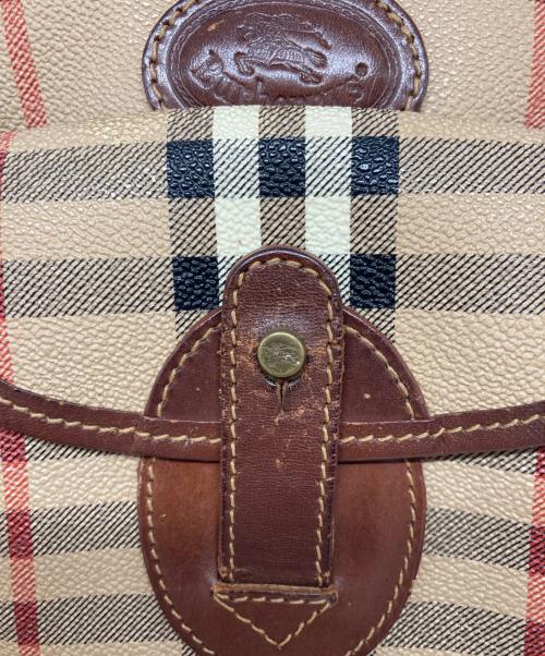 Burberry's（バーバリーズ）Burberry's (バーバリーズ) ノバチェックショルダーポーチ ベージュの古着・服飾アイテム