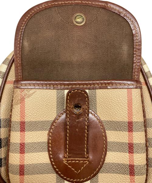 Burberry's（バーバリーズ）Burberry's (バーバリーズ) ノバチェックショルダーポーチ ベージュの古着・服飾アイテム