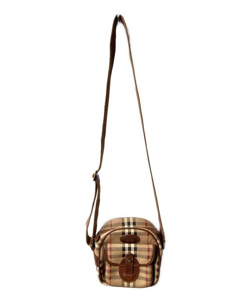 Burberry's（バーバリーズ）Burberry's (バーバリーズ) ノバチェックショルダーポーチ ベージュの古着・服飾アイテム