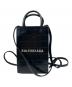 BALENCIAGA（バレンシアガ）の古着「SHOPPING PHONE HOLDER ショルダーポーチ」｜ブラック
