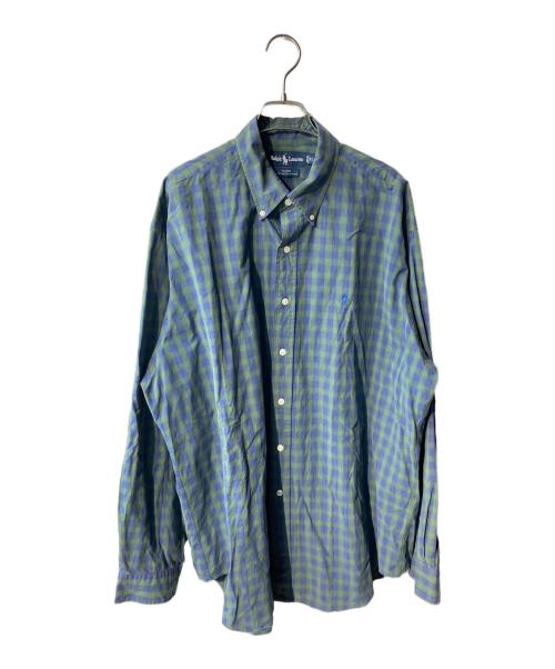 RALPH LAUREN（ラルフローレン）RALPH LAUREN (ラルフローレン) BLAKE チェックシャツ グリーン サイズ:XLの古着・服飾アイテム