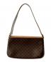 CELINE（セリーヌ）の古着「マカダム柄  ワンハンドルバッグ」｜ブラウン