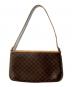CELINE (セリーヌ) マカダム柄  ワンハンドルバッグ ブラウン：35000円