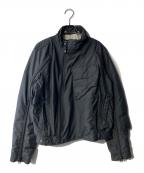 ARMANI JEANSアルマーニジーンズ）の古着「ミリタリージャケット」｜ブラック