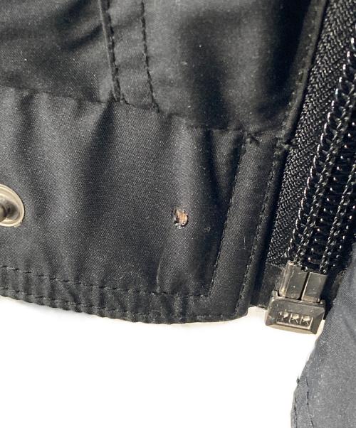 ARMANI JEANS（アルマーニジーンズ）ARMANI JEANS (アルマーニジーンズ) ミリタリージャケット ブラック サイズ: I46の古着・服飾アイテム