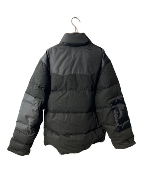 GUCCI（グッチ）GUCCI (グッチ) パッチ ロゴ 2WAY ダウンジャケット ブラック サイズ:46の古着・服飾アイテム
