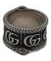 GUCCI（グッチ）の古着「GGマーモントスネークリング」｜シルバー