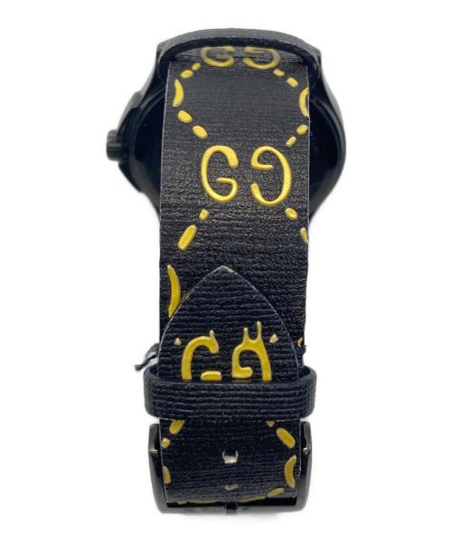 GUCCI（グッチ）GUCCI (グッチ) Gタイムレス ゴースト リストウォッチ ブラックの古着・服飾アイテム