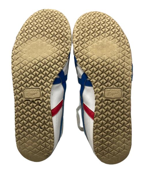Onitsuka Tiger（オニツカタイガー）Onitsuka Tiger (オニツカタイガー) MEXICO 66  ローカットスニーカー ホワイト×ブルー サイズ:27cmの古着・服飾アイテム