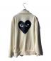 PLAY COMME des GARCONS (プレイコムデギャルソン) ハートロゴトラックジャケット アイボリー サイズ:XL：18000円