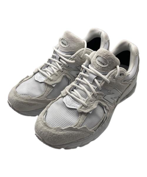 NEW BALANCE（ニューバランス）NEW BALANCE (ニューバランス) ローカットスニーカー ホワイト サイズ:23.5の古着・服飾アイテム