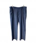NICENESSナイスネス）の古着「N．CLAPTON SEMI-FLARED DENIM EASY PANTS」｜インディゴ