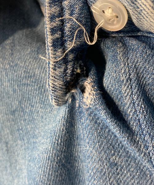 H BEAUTY&YOUTH（エイチ ビューティー&ユース）H BEAUTY&YOUTH (エイチ ビューティー&ユース) BLUE DENIM BIG SHIRT/シャツ ブルー サイズ:Lの古着・服飾アイテム