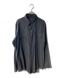 MAATEE&SONS（マーティーアンドサンズ）の古着「25SS WESTERN RAYON シャツ」｜ブラック