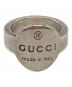 GUCCI（グッチ）の古着「オーバルロゴリング」｜シルバー