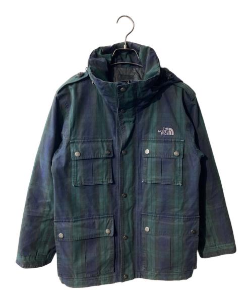 THE NORTH FACE（ザ ノース フェイス）THE NORTH FACE (ザ ノース フェイス) 中綿チェックジャケット グリーン サイズ:Sの古着・服飾アイテム