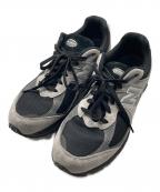 NEW BALANCEニューバランス）の古着「ローカットスニーカー」｜グレー×ブラック