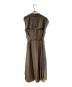 L'Or (ロル) Sleeveless Coat Dress ブラウン サイズ:FREE：8000円