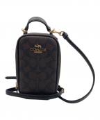 COACHコーチ）の古着「エヴァ フォーン クロスボディ」｜ブラウン