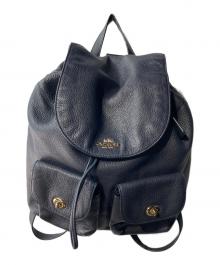 COACH（コーチ）の古着「BILLIE BACKPACK リュック」｜ネイビー