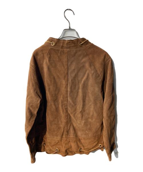 USED（ユーズド）USED (ユーズド) 編み上げプルオーバー ブラウン サイズ:ｻｲｽﾞ不明の古着・服飾アイテム