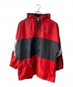 NIKEナイキ）の古着「USAロゴナイロンジャケット」｜レッド