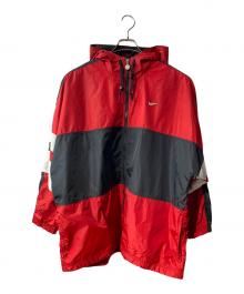 NIKE（ナイキ）の古着「USAロゴナイロンジャケット」｜レッド