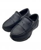 PUMAプーマ）の古着「LOAFYR WNS/ローファースニーカー」｜ブラック