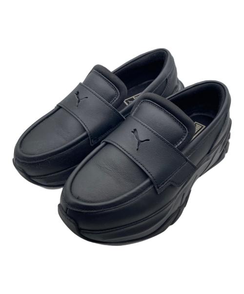 PUMA（プーマ）PUMA (プーマ) LOAFYR WNS/ローファースニーカー ブラック サイズ:23.5cmの古着・服飾アイテム