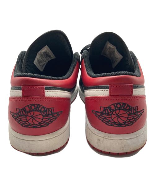 NIKE（ナイキ）NIKE (ナイキ) Air Jordan 1 Low ブラック×レッド サイズ:27cmの古着・服飾アイテム