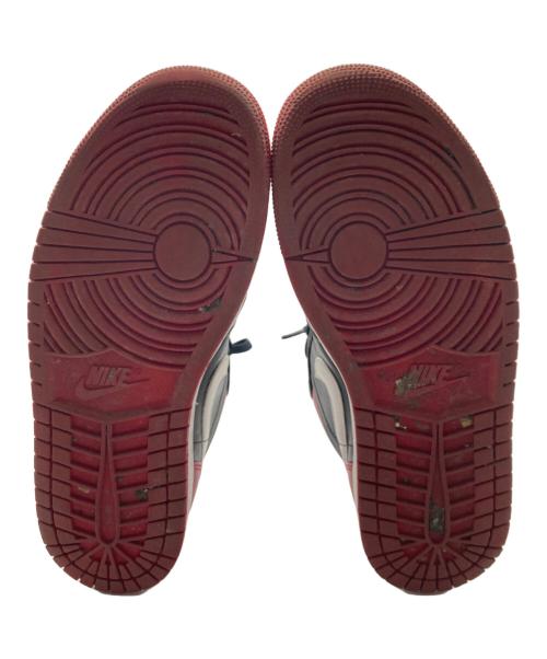NIKE（ナイキ）NIKE (ナイキ) Air Jordan 1 Low ブラック×レッド サイズ:27cmの古着・服飾アイテム
