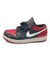 NIKE (ナイキ) Air Jordan 1 Low ブラック×レッド サイズ:27cm：6000円