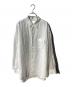 Graphpaper（グラフペーパー）の古着「Linen L/S Oversized Regular Collar Shirt リネンシャツ」｜ホワイト