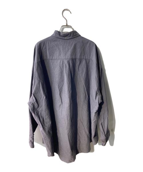 Graphpaper（グラフペーパー）Graphpaper (グラフペーパー) Oxford L/S Oversized B.D Pullover Shirt プルオーバーシャツ グレー サイズ:0/Sの古着・服飾アイテム